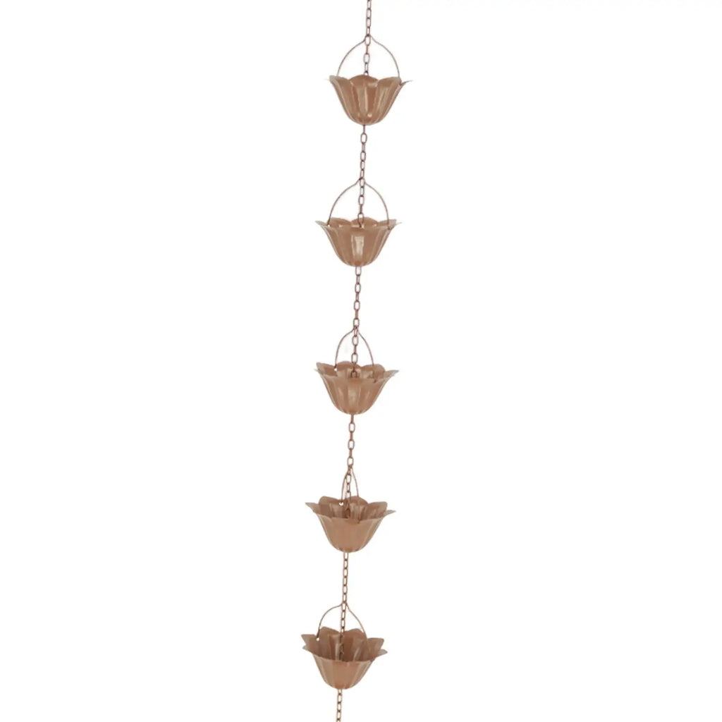 3.3ft Rain Chain Garden Decor Outside Outside Gutter Downspout in Summer Park Embellishment Gutters Downspout Downspout Chain