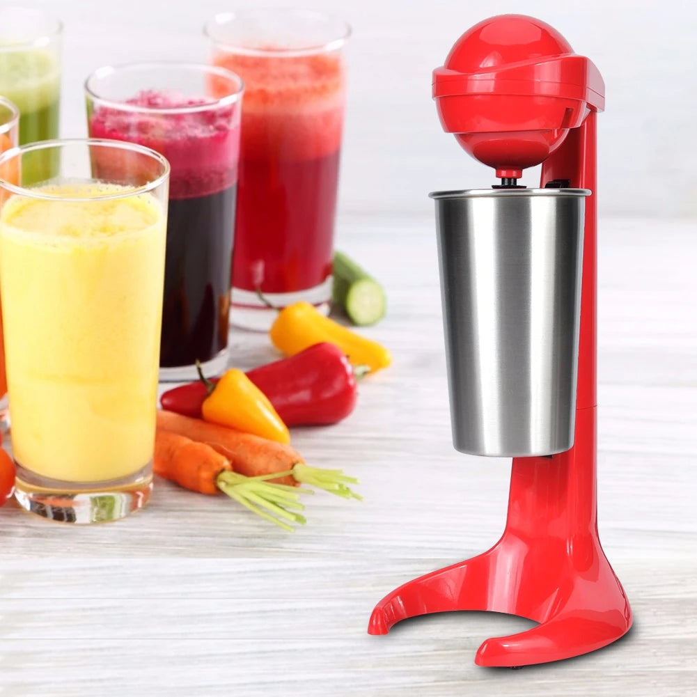 Double Head Electric Milkshake Machine Maker Coffee Drink Mixer Milk Blender for Home Bar Electric Milkshake Machine EU Plug