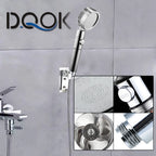 Shower Head Water Saving Flow 360 Degrees Rotating With Small Fan ABS Rain High Pressure spray Nozzle Bathroom Accessories