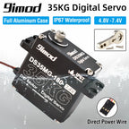 9imod DS35MG 35kg Waterpoof Servo 180°/270° Full Aluminum Case Stainless Steel Gear High Torque for 1/6 1/8 1/10 1/12 RC Car DIY