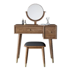 brown girl bedroom dresser eithe drawers box stool Small Hotel Dressing Table Storage Living Room Schminktisch Furniture