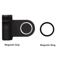 Magnetic CapGrip Magsafe Phone Grip Camera Phone Holder Handheld Selfie Booster w Bluetooth Remote 1/4 Screw for iPhone Android
