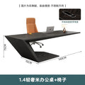 Designer Aesthetic Executive Office Desk & Chair Set