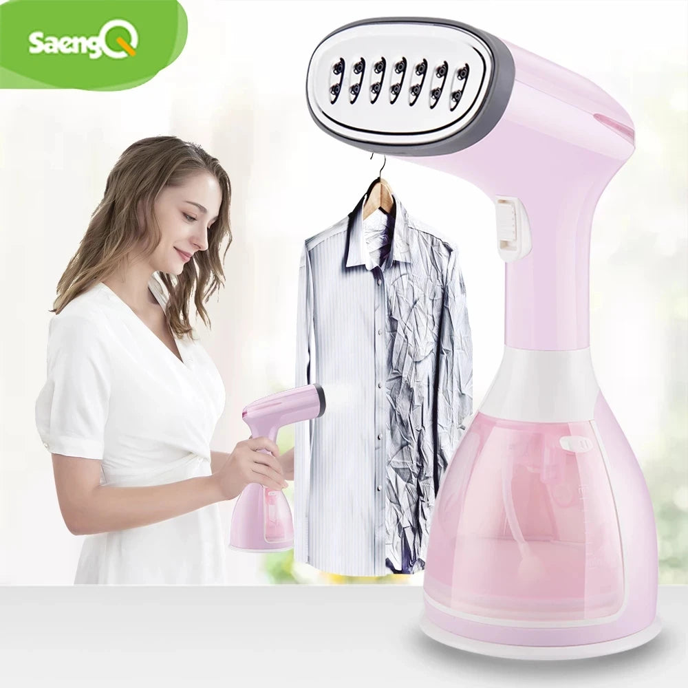 saengQ Handheld Garment Steamer 1500W Electric Household Fabric Steam