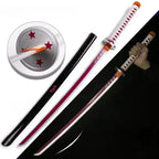 104cm Demon Slayer Bright Katana LED Light Sword Kimetsu No Yaiba Anime Cosplay Prop Real Size Japanese Katana Samurai Sabre