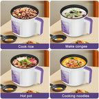 220V Smart Electric Rice Cooker Household Multicooker Steamer Double Layer Rice Cooker Auto Rice Cooker Appliances for Kitchen