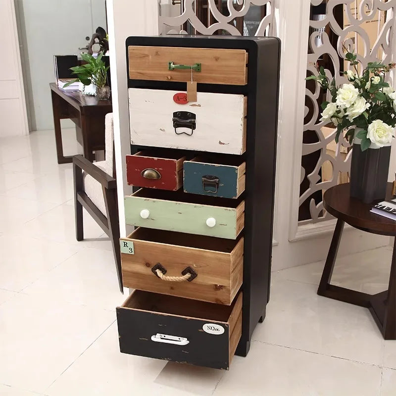 Craft Organizer Living Room Cabinet Knobs Open Storage Display Cabinet House Entryway Mueble Recibidor De Entrada Home Furniture