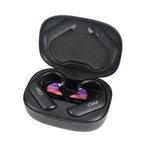 Celest T1 Ear Hook With Wyvern Black Qing Rue Earphone V5.3 Bluetooth Headphones Waterproof Headset Cable Hifi Music IEMs