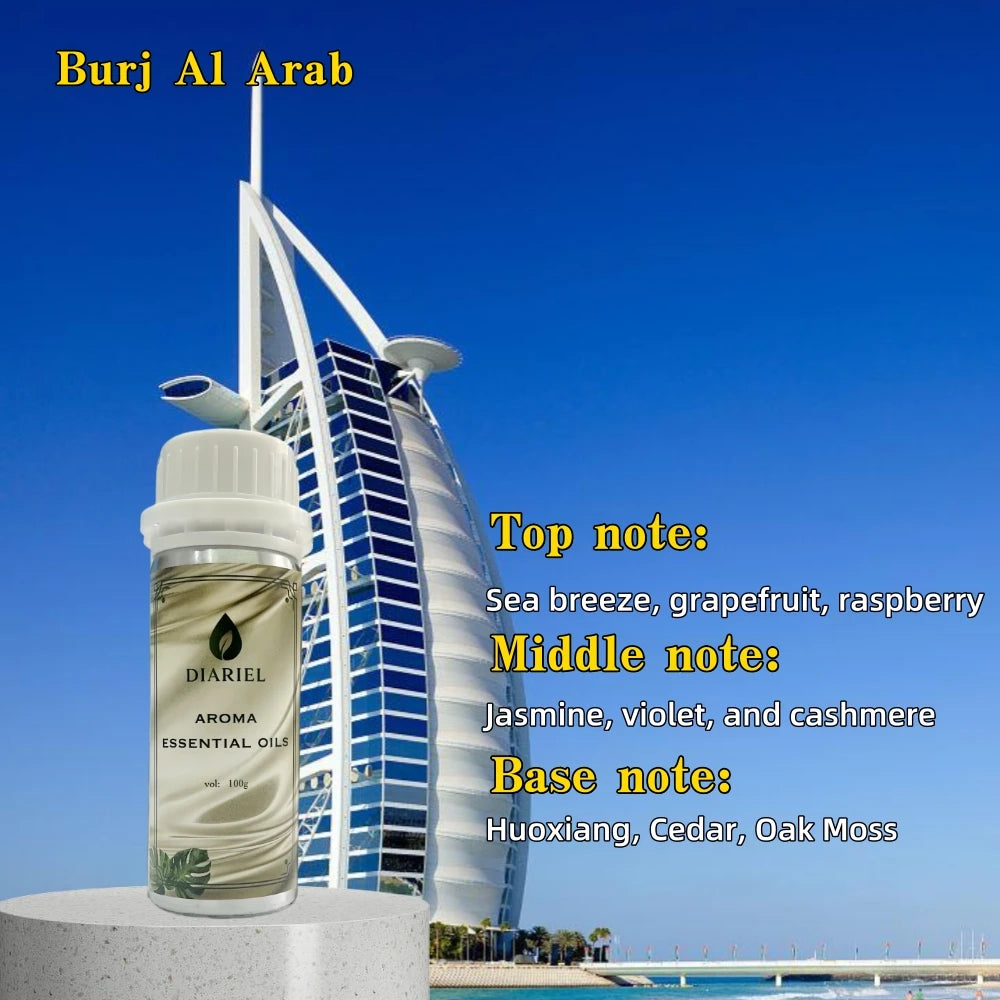 100ML Aroma Hotel Essential Oil Perfume Pure aroma Fragrance Oil For Making Perfume Aromatherapy Smell Home Air Freshener