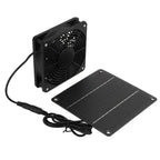 10W12V solar panel fan, pet exhaust fan, green and environmentally fri
