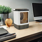 2025 NEW Portable Desktop Spray Fan Mini Air Cooler for Home Office Qu