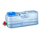 5.5/7.5/10/15L Camping Car Water Container PC with Faucet Water Storage Tank No Leakage Water Storage Bucket for Picnic Travel