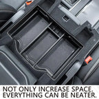 Center Console Organizer Compatible with Dodge RAM 1500 2500 3500 2024 2023 2022 2021 2020 2019 Armrest Box Insert Accessories I