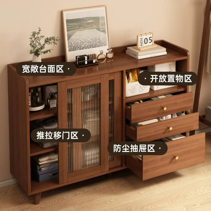 Kitchen Shelf Luxury Living Room Cabinets Dust Proof Adults Nordic Sideboard Storage Locker Entryway Shelves Bedroom Furnitures