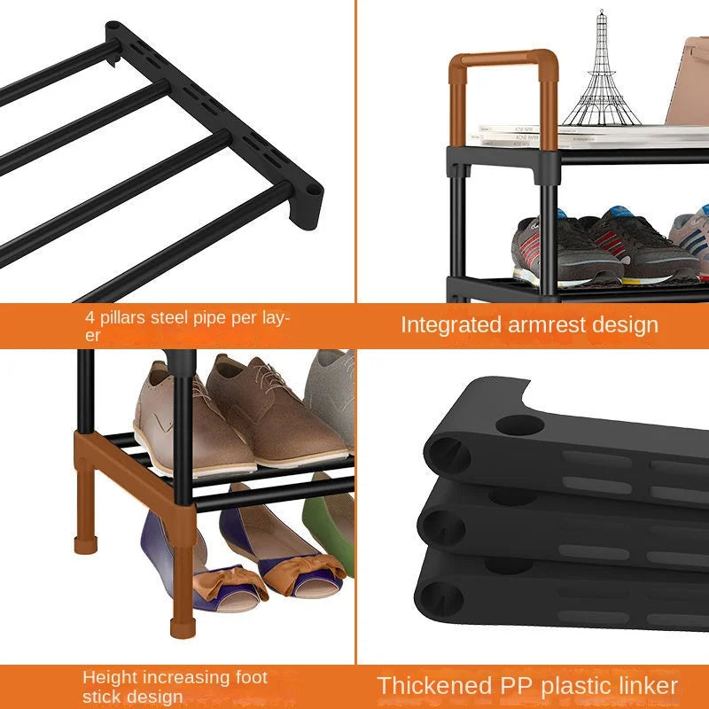 Shoes Organizer Shoe Stool Mdf Shoe Rack Organizers Garden Furniture Sets Shoerack Shelving Cabinets for Living Room Shoe-shelf