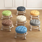 Pulley Stool, Household Universal Wheel, Silent Wheel, Rotating Floor Cleaning Pulley, Taking Children To Learn How To Walk