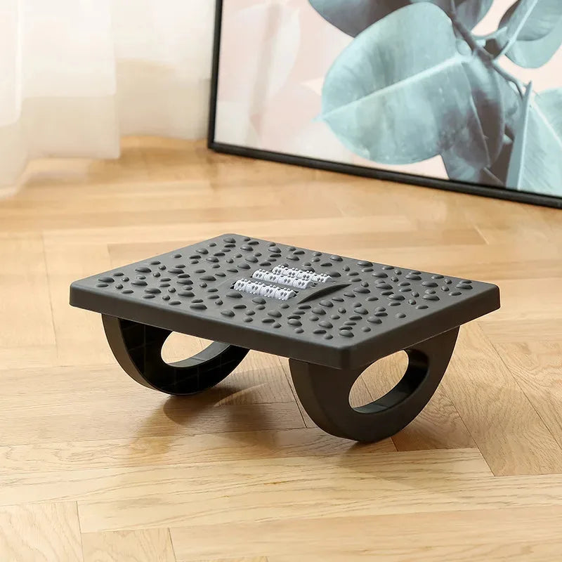 Portability Foot Rest Under Desk Footrest Ergonomic Foot Stool With Massage Rollers Foot Rest For Home Office Work