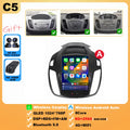 Wireless Android 15 Carplay For Ford Kuga 2 Escape 3 2012-2019 9.7 Inch Tesla Style Car Multimedia Player 5G Wifi Touch Display