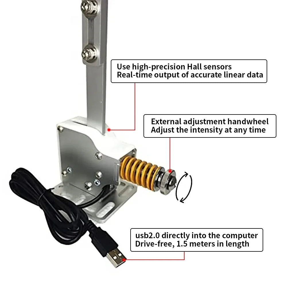 PC Hall Sensor USB Handbrake