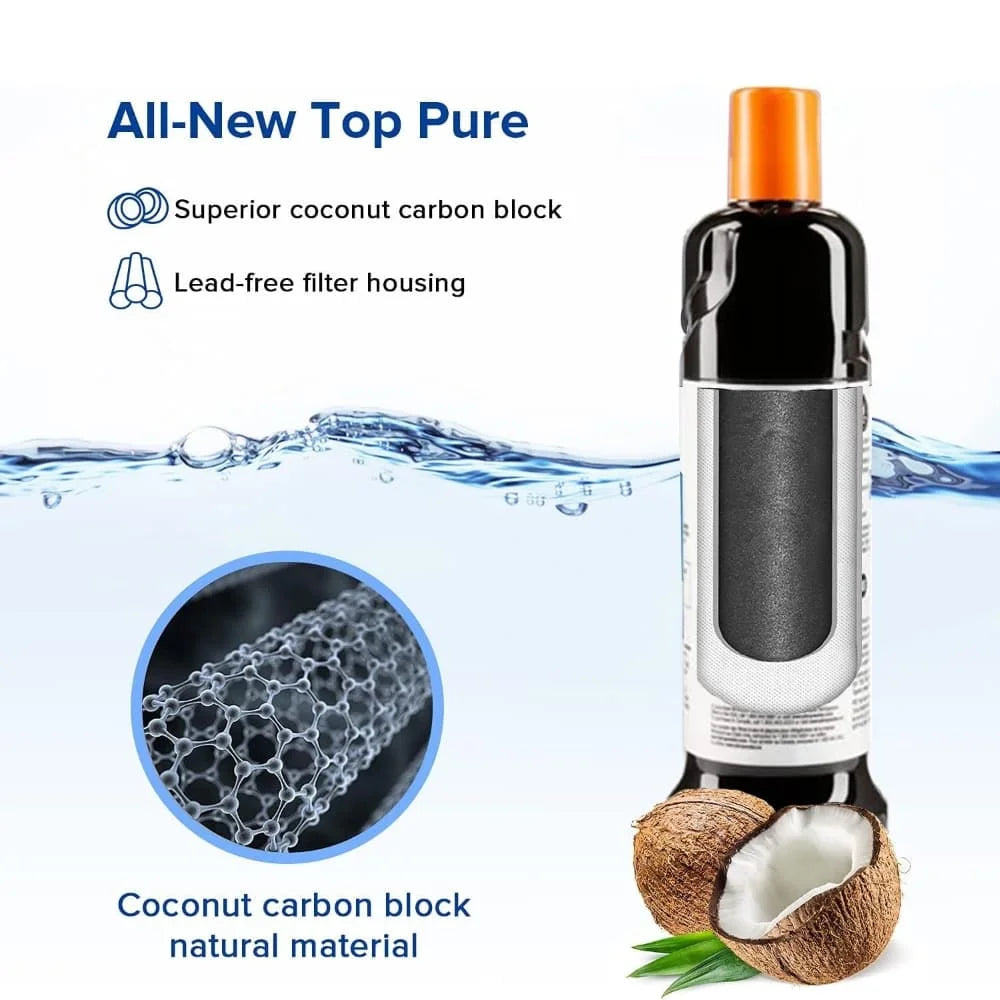 Activated Carbon Refrigerator Water Filter Replacement for ICE2 F2WC9I