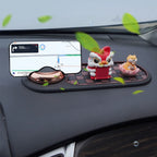 Multifunction Car Dash Mat Anti Slip Rug Dashboard Cell Phone Holder Silicone Dashboard Car Pad Mat for Phones Keys Gadgets