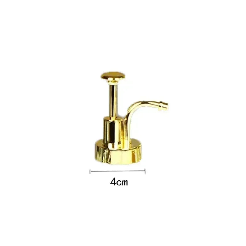 Nordic Relief Glass Shampoo Bottle Hotel Bathroom Accessories Pressing Type Soap Dispenser Home Shampoo Dispenser Bottles