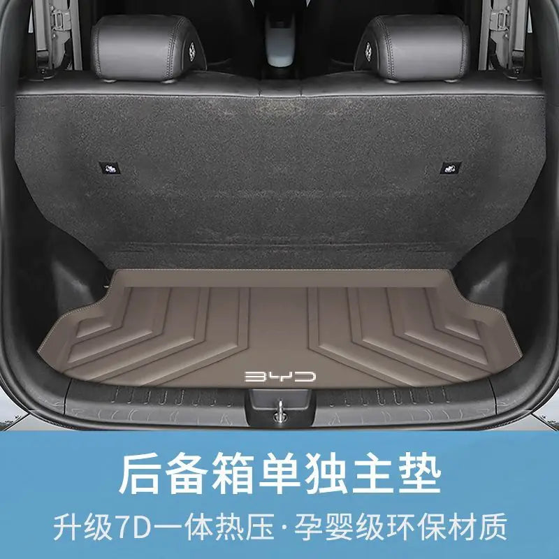 New Style Custom Cargo Liner for BYD Dolphin Mini 2025 Interior Accessories Waterproof Haiou Trunk Protection Anti-dirt Mat