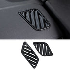 For Audi Q5 FY 2018 2019 2020 2021 Car Styling Interior Door Window Handle Panel Strips Cover Trim Carbon Fiber ABS