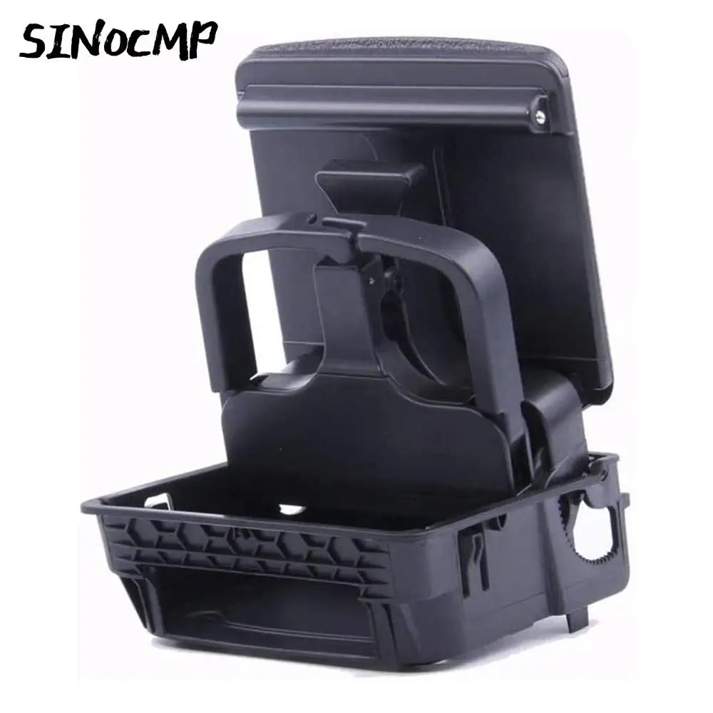 1Pc Central Console Armrest Rear Cup Drinks Holder 1K0862532 1K0862532F 9B9 For Jetta Mk5/Golf Mk6 Gti Eos Rabbit Interior Parts