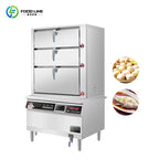 Commercial Food Steaming Cabinet  Stainless Steel Cooking Equipment for Catering Kitchen