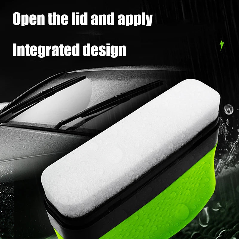 2Pcs Automotive Oil Film Cleaning Brush Glass Cleaning Brush Car Windshield Oil Film Cleaning Brush Car Care Remove Stain Brush