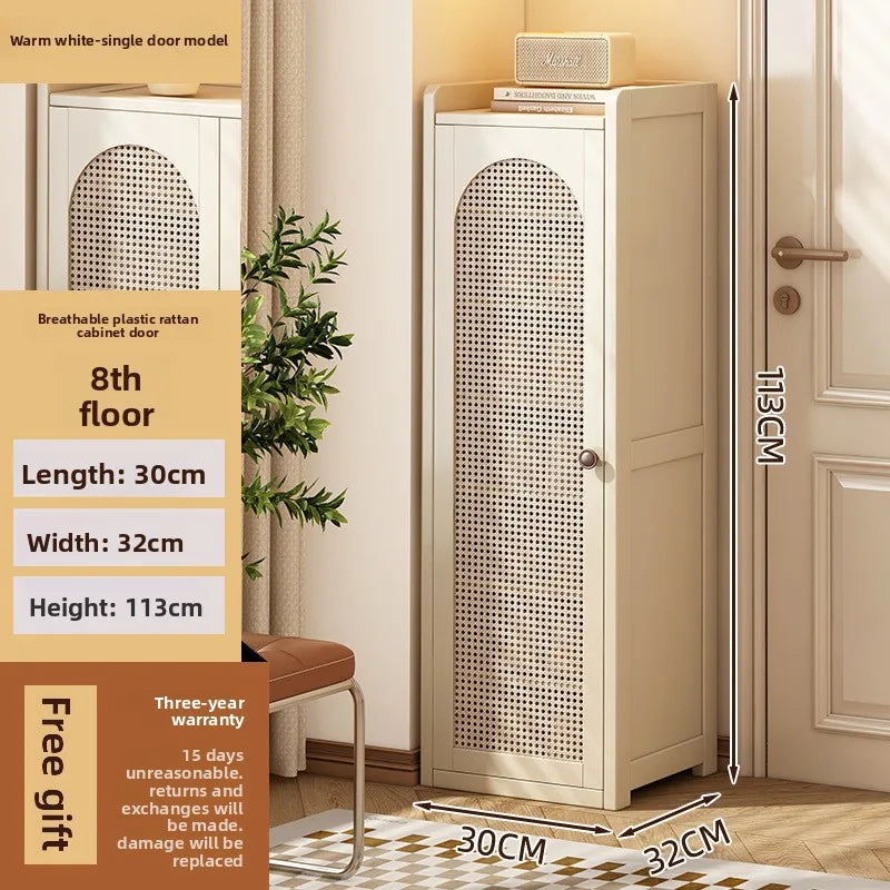 shoe cabinet multi-layer dust shoe rack large capacity double door shoe storage rack