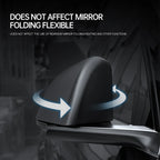 Tesla Model 3/Y ABS Carbon Fiber Look Side Rearview Mirror Cover