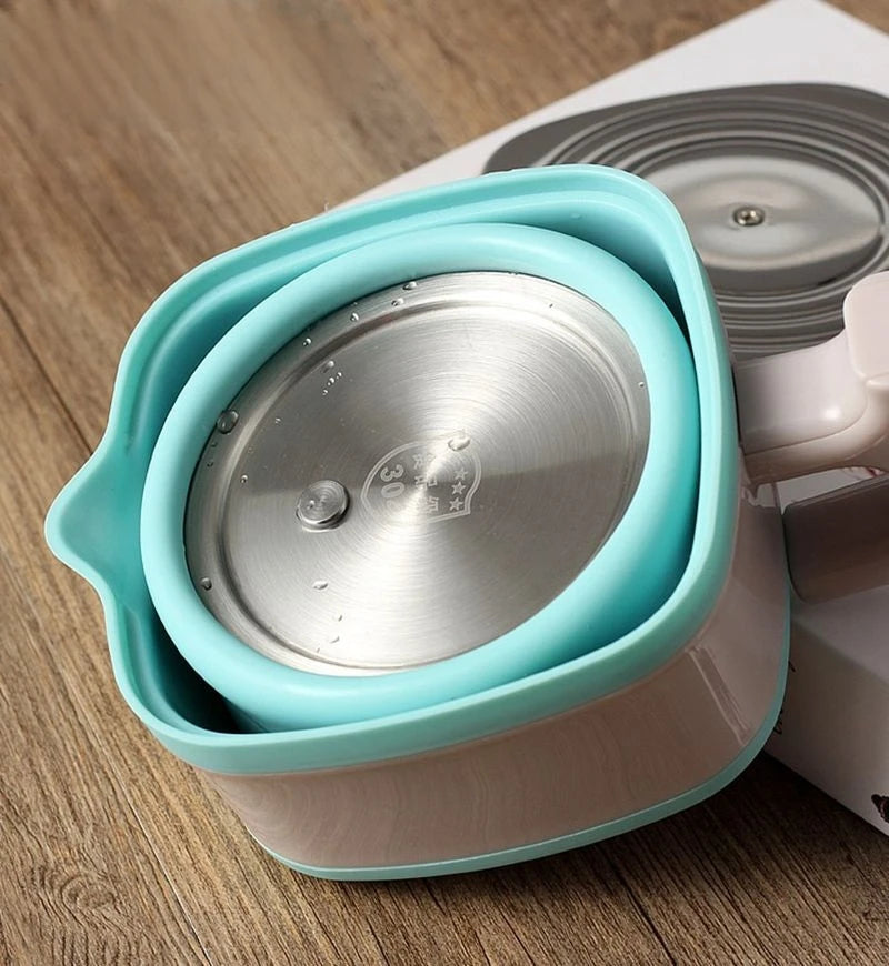 0.8L Foldable Silicone Electric Kettle Auto-power off Portable Travel 800W Thermostatic Water Bottle kitchen gadgets 110V-240V