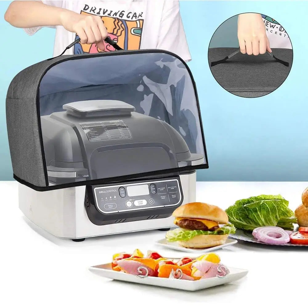 Kitchen Dust Cover for Ninja Foodi Grill, Air Fryer Cover, Toaster Cover, Oven Cover, Durable Home Kitchen Air Fryer Cover