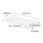 Kitchen Sink Roll Up Drainer Over Sink Over Sink Rack For Dish Cups Folding Dish Dry Rack Kitchen Counter Storage Drain Mats