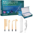 4-in-1 Facial Skin Care stick, High Frequency Facial Massager Facial Skin Care Set Portable skin care tools for family use Chris