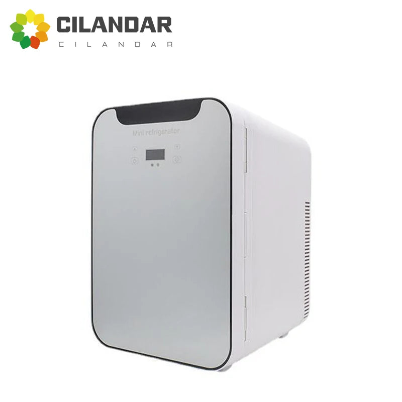 New 2025 20L car mini small refrigerator household cosmetics car refrigeration portable small refrigerator