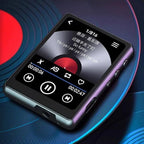 MP3 MP4 Player Lossless Music Player Full Touch Screen Bluetooth-Compatible Portable MP3 Player with Speaker FM/E-book/Recorder