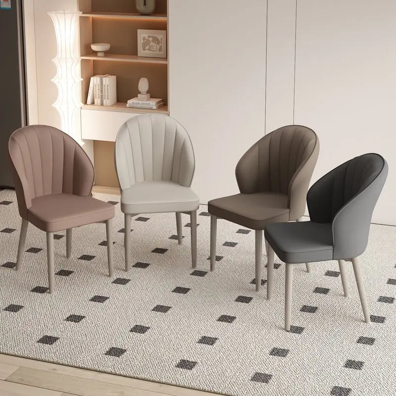 Luxury Modern Dining Chairs Upholstered Unique Kitchen Single Dining Chairs Ergonomic Nordic Cadeiras De Jantar Furnitures