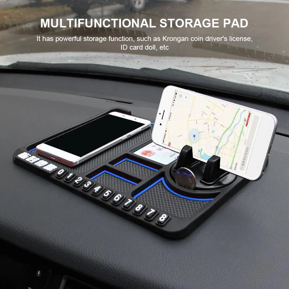 Car Dashboard Car Anti-Slip Mat Multifunctional Auto Phone Cushion Sti