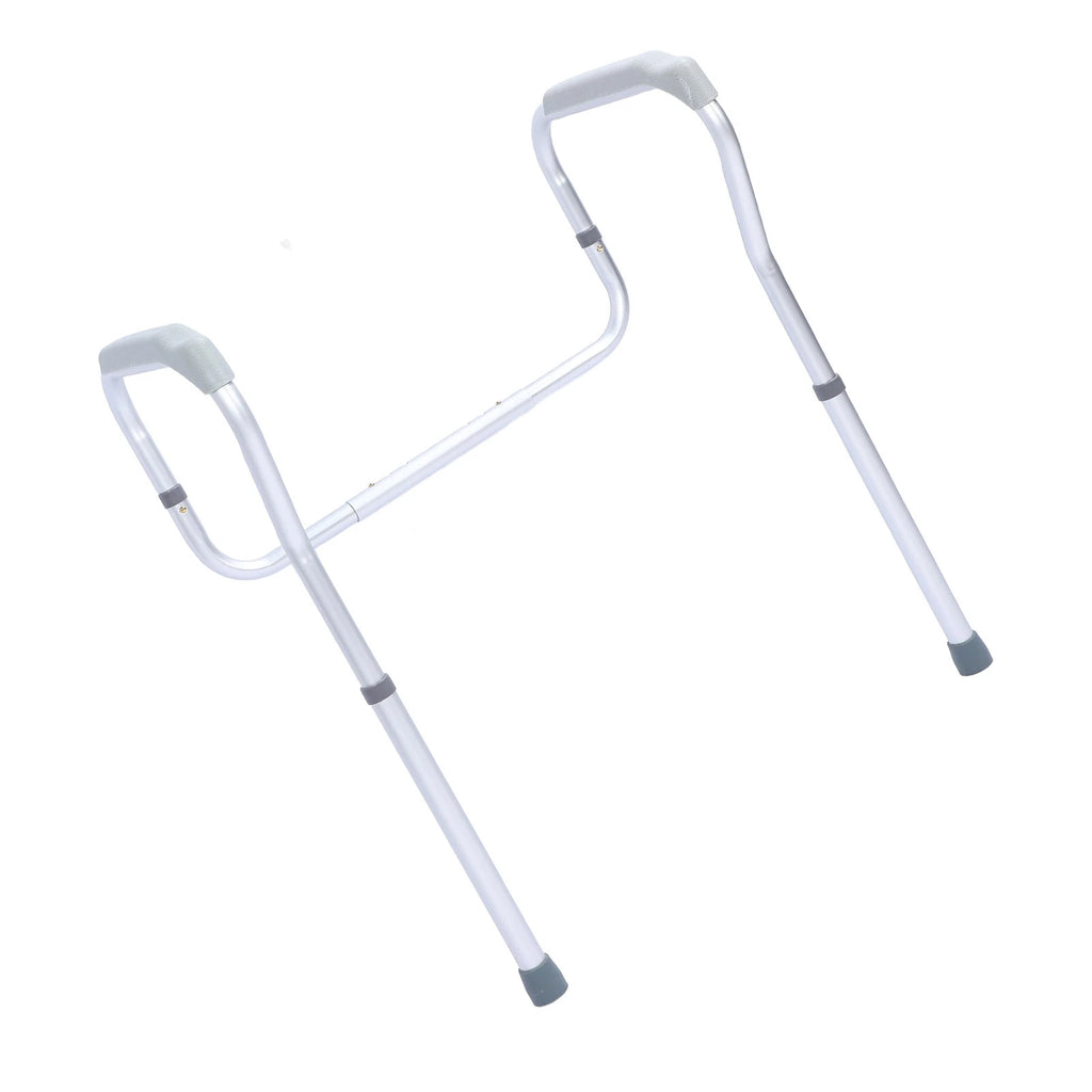Bathroom Aluminum Alloy Toilet Guardrail Safety Rail Frame for Elderly Disabled Pregnant Women Toilet Seat Rail Toilet Guardrail