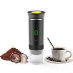 Multifunctional electric espresso machine portable coffee machine capsule coffee machine small wireless heating coffee machine