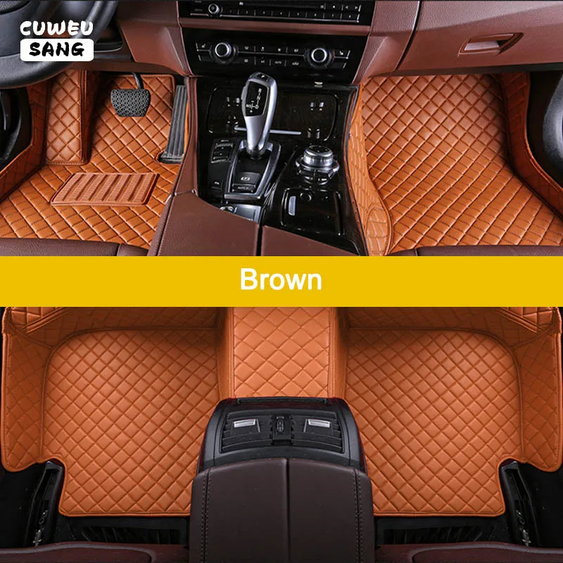 CUWEUSANG Custom Car Floor Mats For Lexus NX NX200t NX250 NX300 NX300h NX350 NX350h NX450h Auto Carpets Foot Coche Accessorie