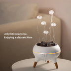 Flame Humidifier Dynamic Jellyfish Essential Oil Diffuser 350ML Air Hu