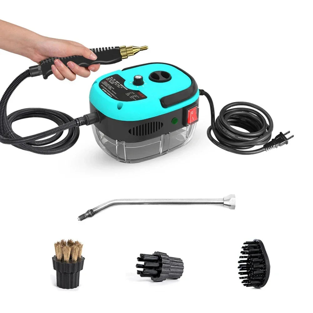 220V Home Appliances 1500W Steam Cleaner High temperature Jet Washer Range Hood for Kitchen Air Conditioner Car Cleaning Machin