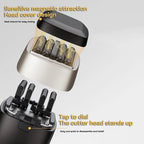 Professional Electric Hair Clipper Hair Trimmer 13000RPM Men's Shaver 5-blade Knife Net 1600mAh Mini Shaver IPX6 Waterproof