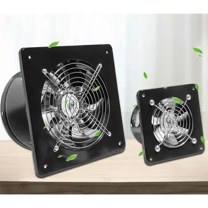 220V 4/6 Inch High Speed Exhaust Fan Household Air Ventilator Kitchen