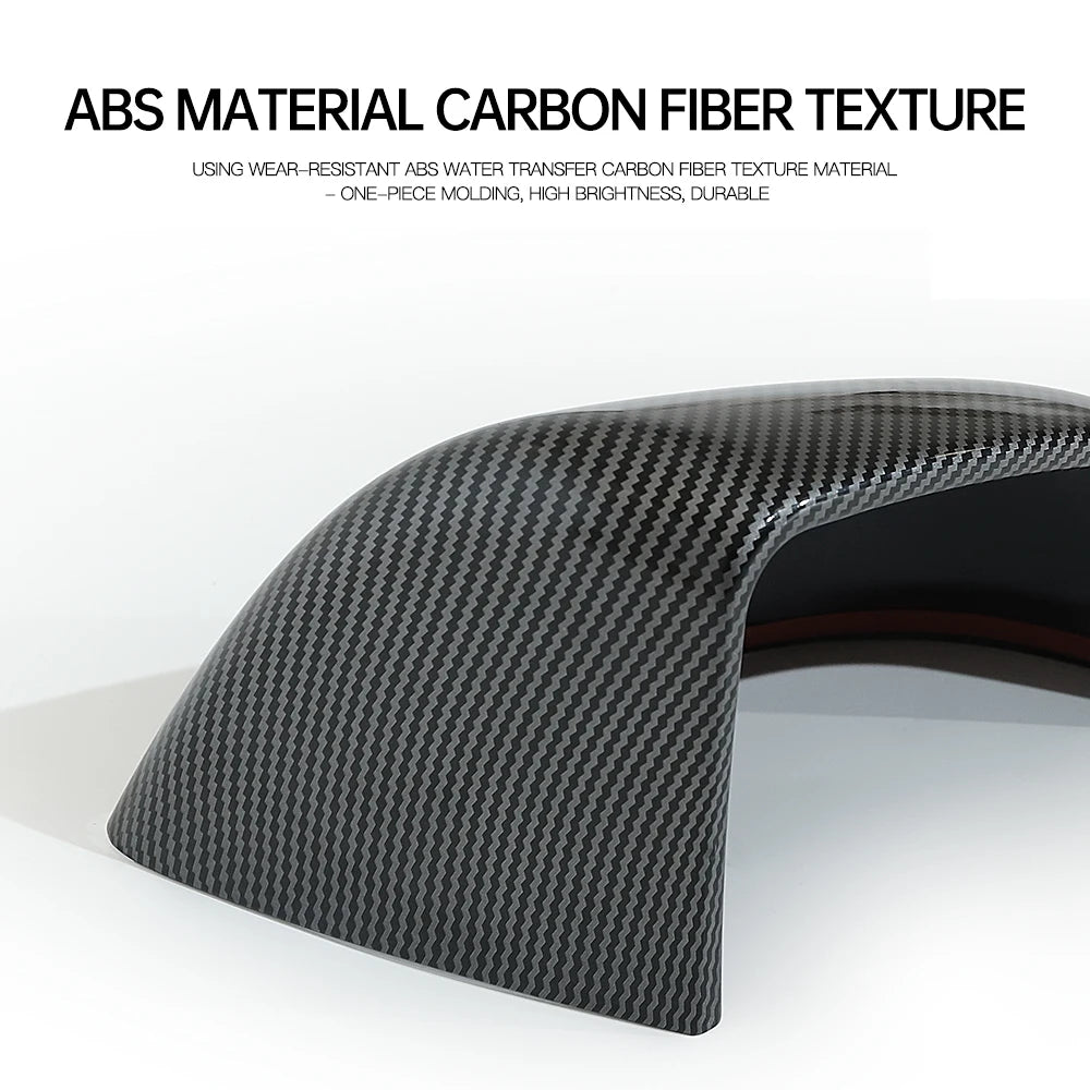 Tesla Model 3/Y ABS Carbon Fiber Look Side Rearview Mirror Cover