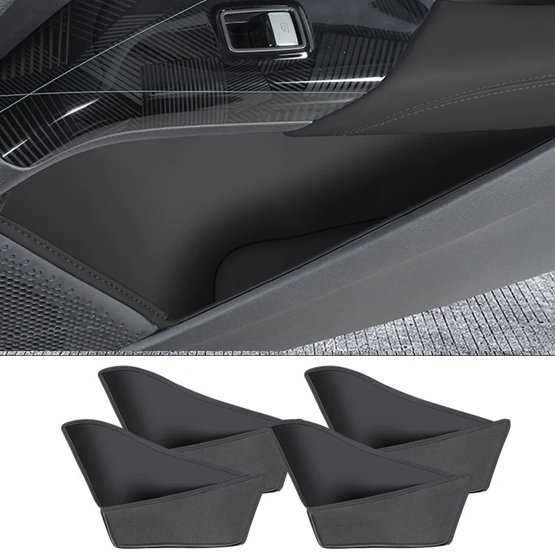 For BYD Seal EV 2022-2023 Door storage pocket, door slot pad anti slip and noise reduction pad interior scratch resistant auto